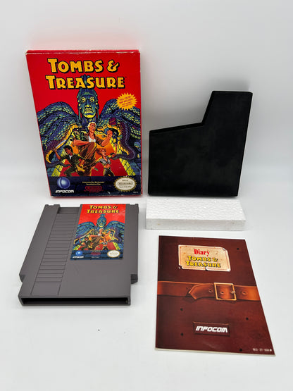 PiXEL-RETRO.COM : NINTENDO ENTERTAiNMENT SYSTEM (NES) GAME NTSC TOMBS & TREASURE