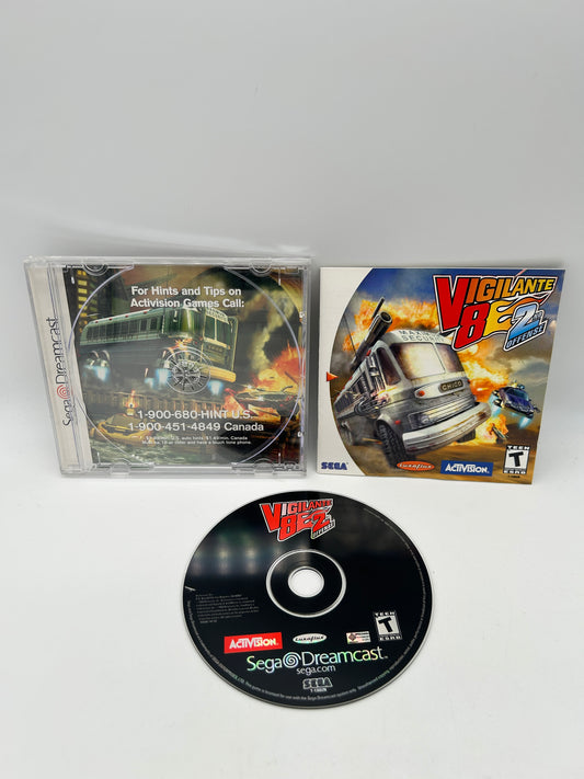 PiXEL-RETRO.COM : SEGA DREAMCAST COMPLETE (CIB) GAME BOX INSTRUCTION MANUAL NTSC VIGILANTE 8 2ND OFFENSE