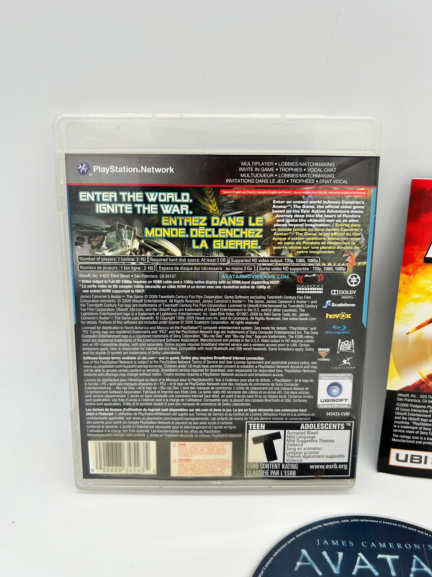 SONY PLAYSTATiON 3 [PS3] | AVATAR THE GAME