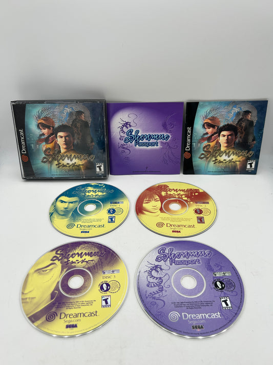 PiXEL-RETRO.COM : SEGA DREAMCAST COMPLETE (CIB) GAME BOX INSTRUCTION MANUAL NTSC SHENMUE