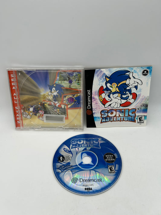 PiXEL-RETRO.COM : SEGA DREAMCAST COMPLETE (CIB) GAME BOX INSTRUCTION MANUAL NTSC SONIC ADVENTURE
