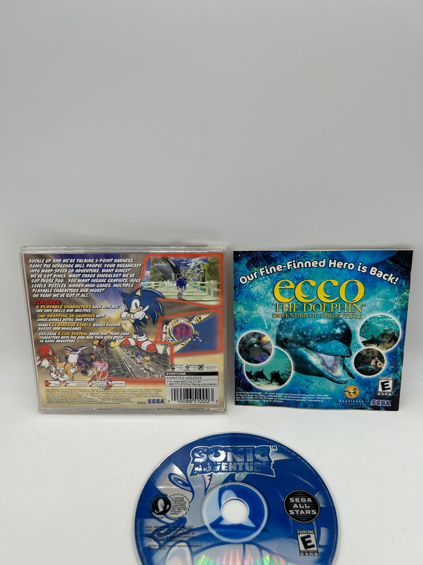 SEGA DREAMCAST | SONiC ADVENTURE