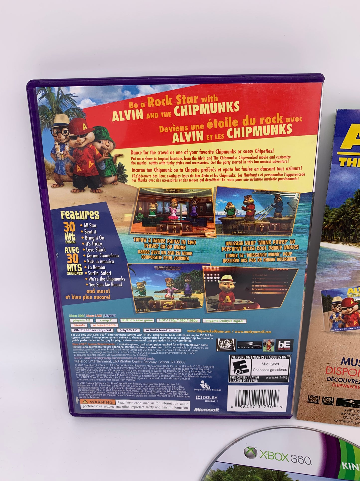 MiCROSOFT XBOX 360 | ALViN AND THE CHiPMUNKS CHiPWRECKED