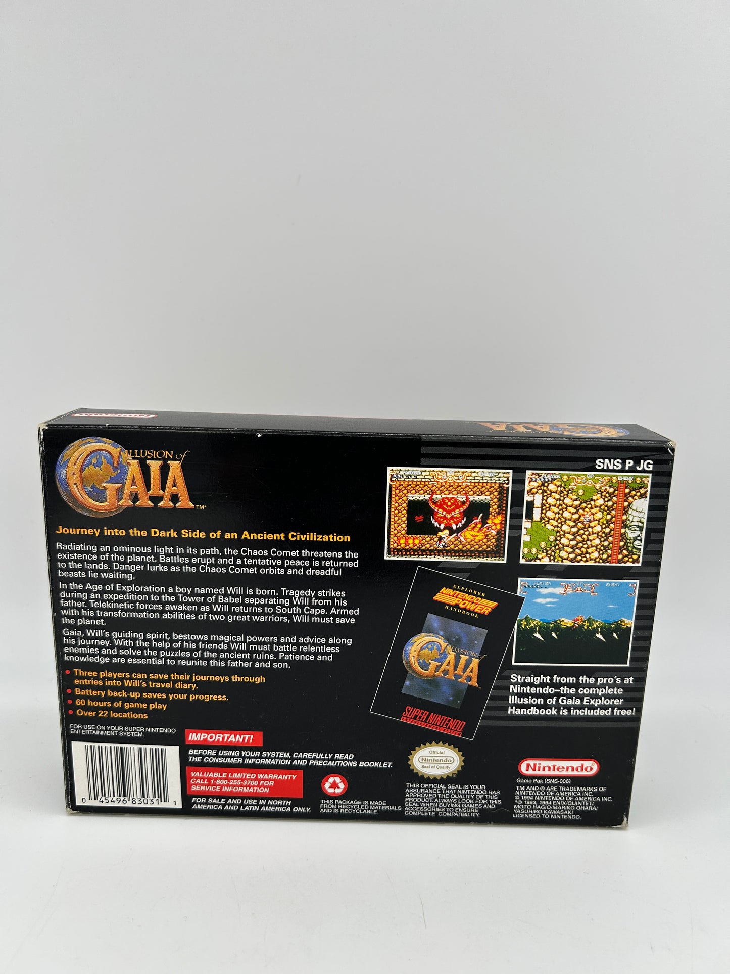 SUPER NiNTENDO [SNES] | iLLUSiON OF GAiA