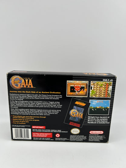 SUPER NiNTENDO [SNES] | iLLUSiON OF GAiA