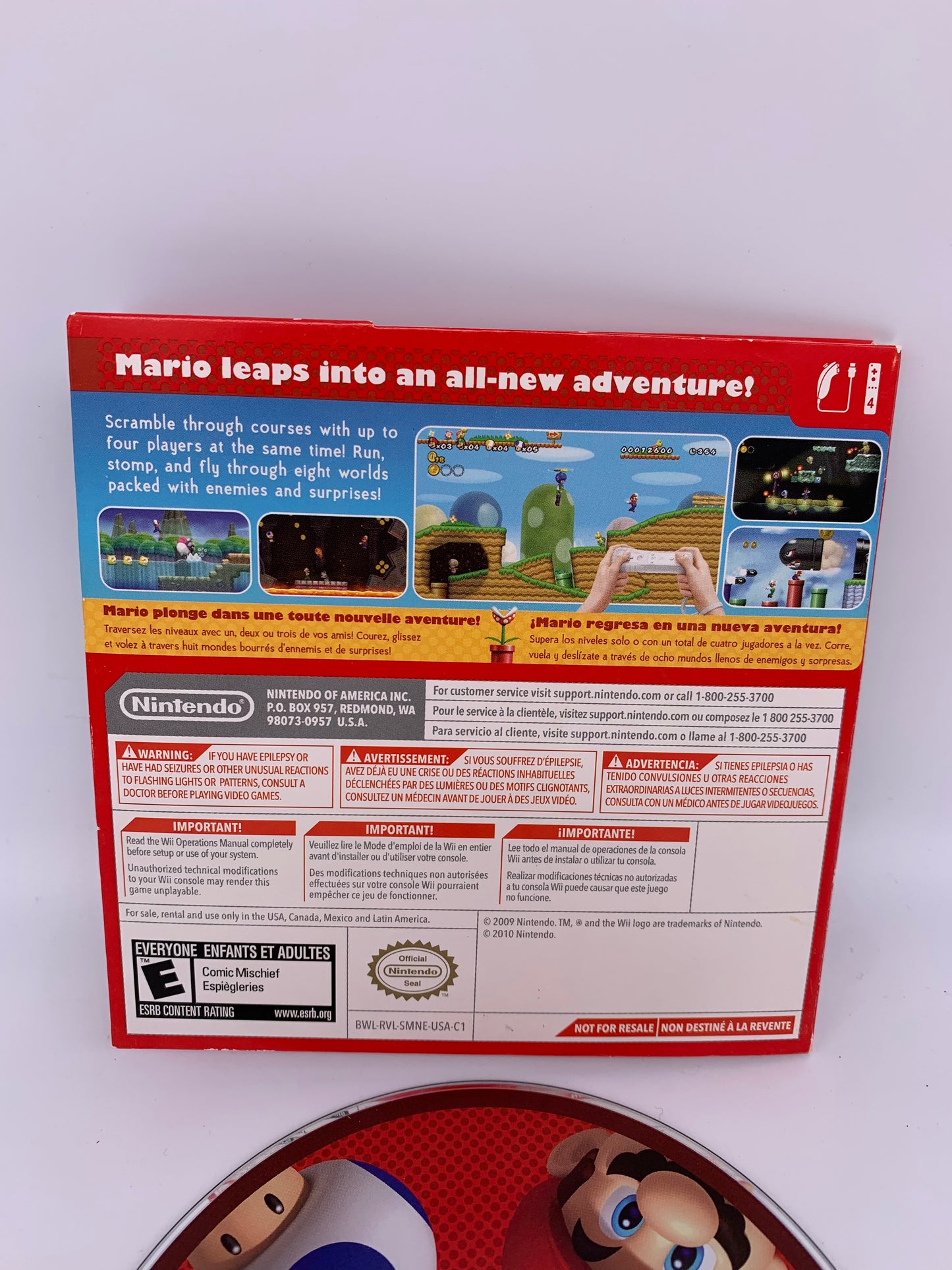 NiNTENDO Wii | NEW SUPER MARiO BROS Wii