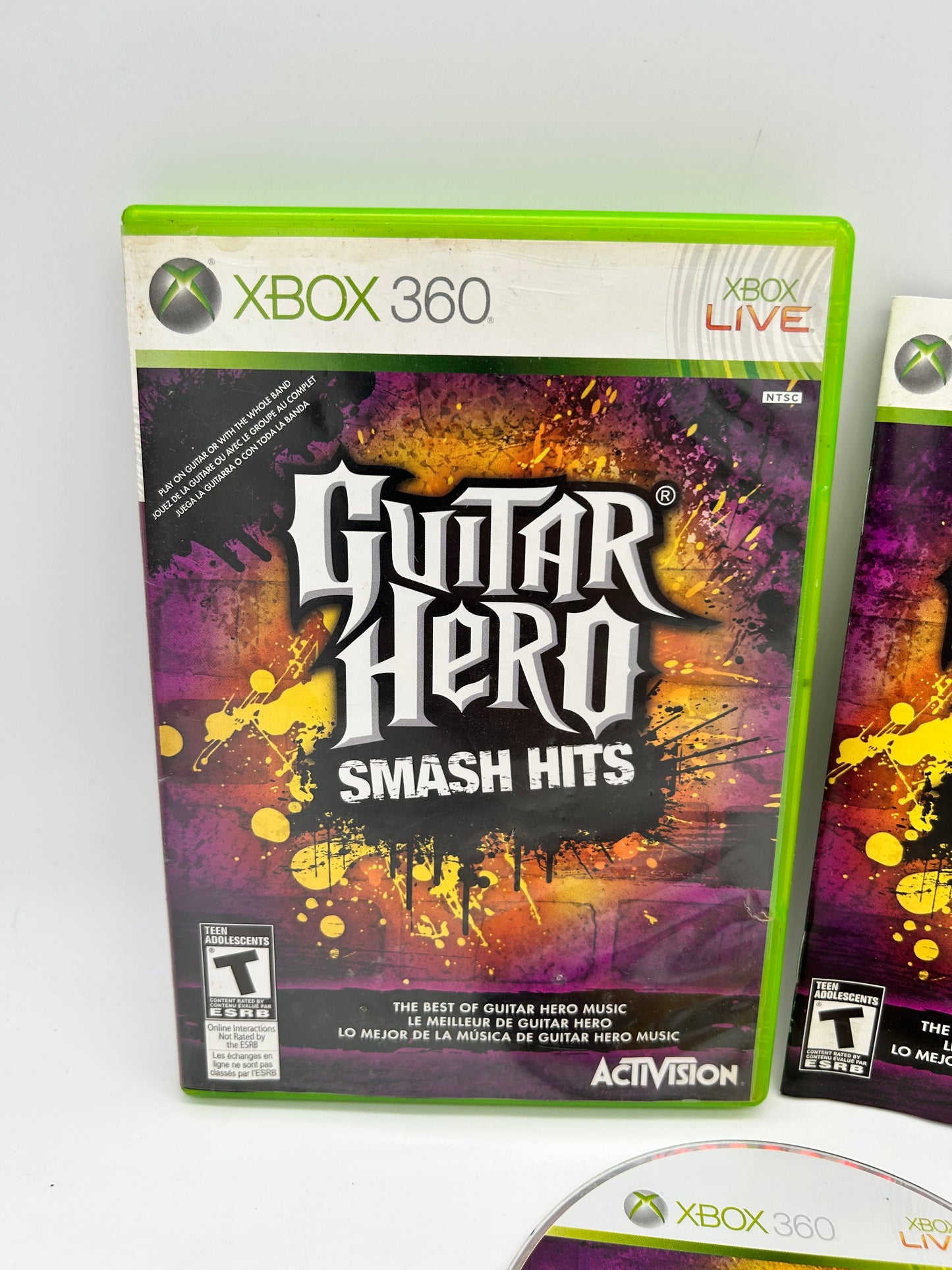 MiCROSOFT XBOX 360 | GUiTAR HERO SMASH HiTS