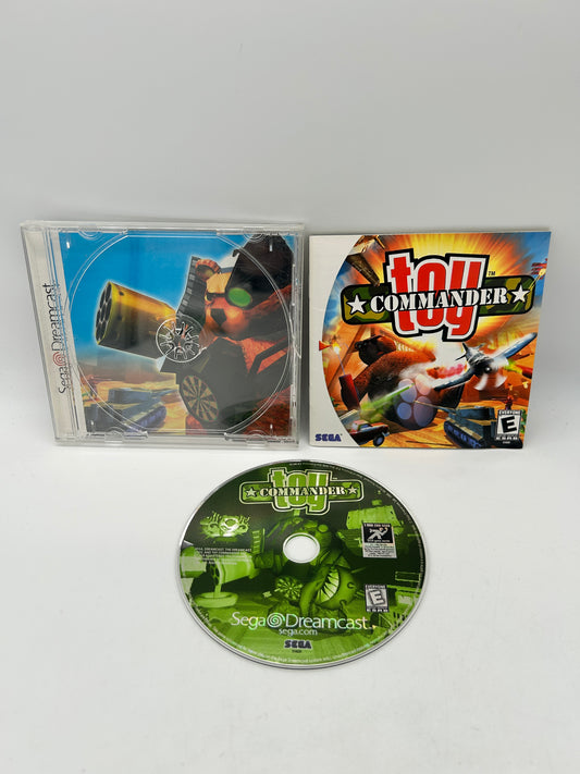 PiXEL-RETRO.COM : SEGA DREAMCAST COMPLETE (CIB) GAME BOX INSTRUCTION MANUAL NTSC TOY COMMANDER