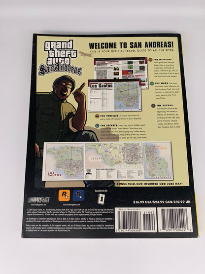 GRAND THEFT AUTO SAN ANDREAS STRATEGY GUiDE BRADYGAMES