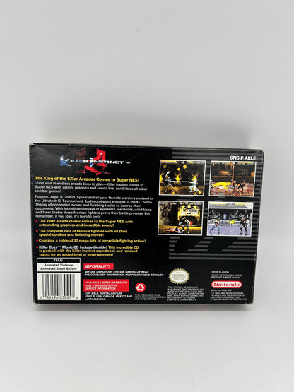 SUPER NiNTENDO [SNES] | KiLLER iNSTiNCT
