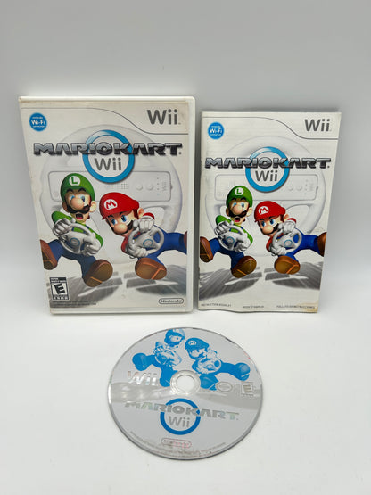 PiXEL-RETRO.COM : NINTENDO WII COMPLET CIB BOX MANUAL GAME NTSC MARIO KART WII