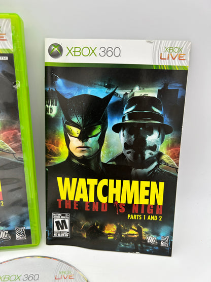 MiCROSOFT XBOX 360 | WATCHMEN THE END iS NiGH PARTS 1 AND 2