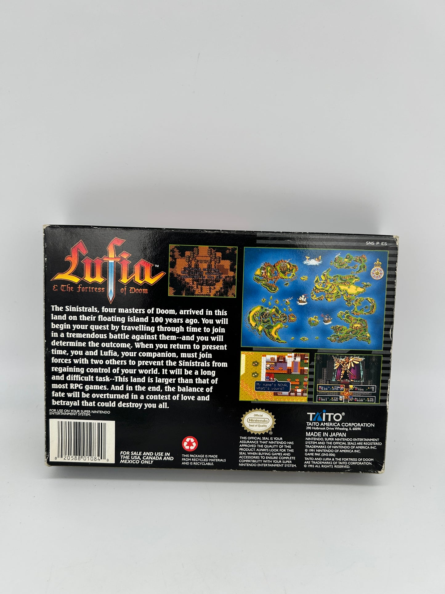 SUPER NiNTENDO [SNES] | LUFiA & THE FORTRESS OF DOOM