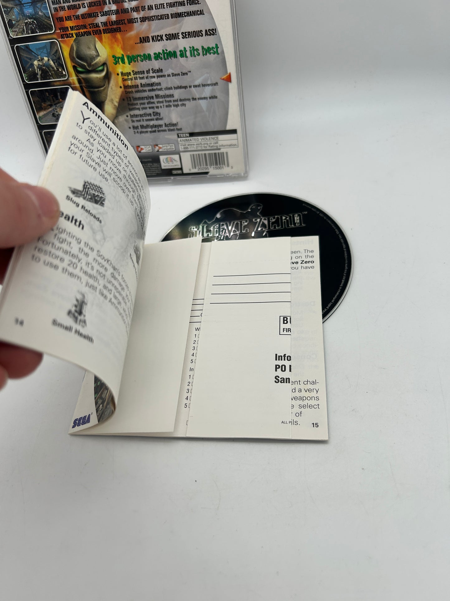 SEGA DREAMCAST | SLAVE ZERO