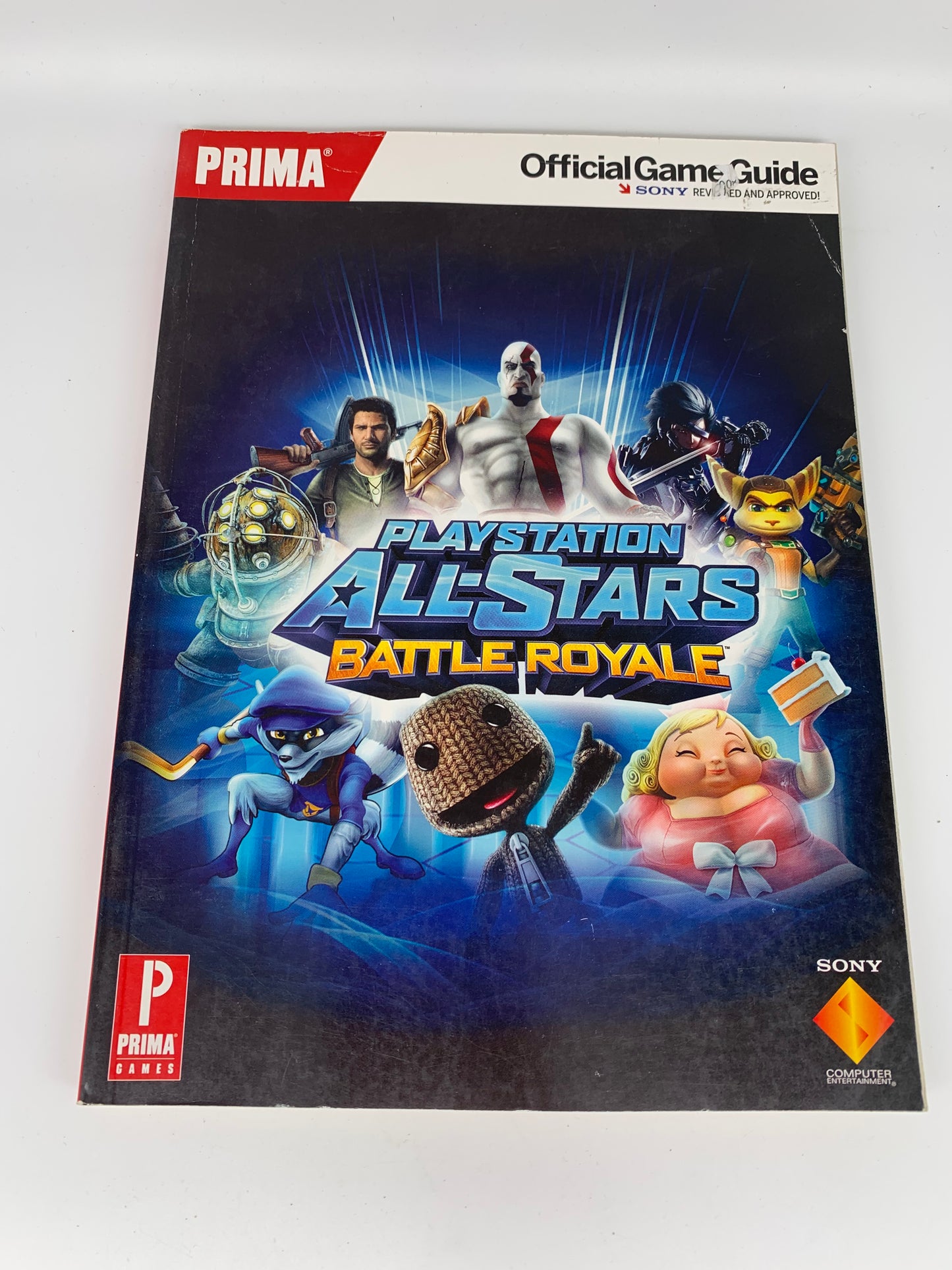 PiXEL-RETRO.COM : BOOKS STRATEGY PLAYER'S GUIDE WALKTHROUGH OFFICIAL PRIMA PLAYSTATION ALL-STARS BATTLE ROYALE