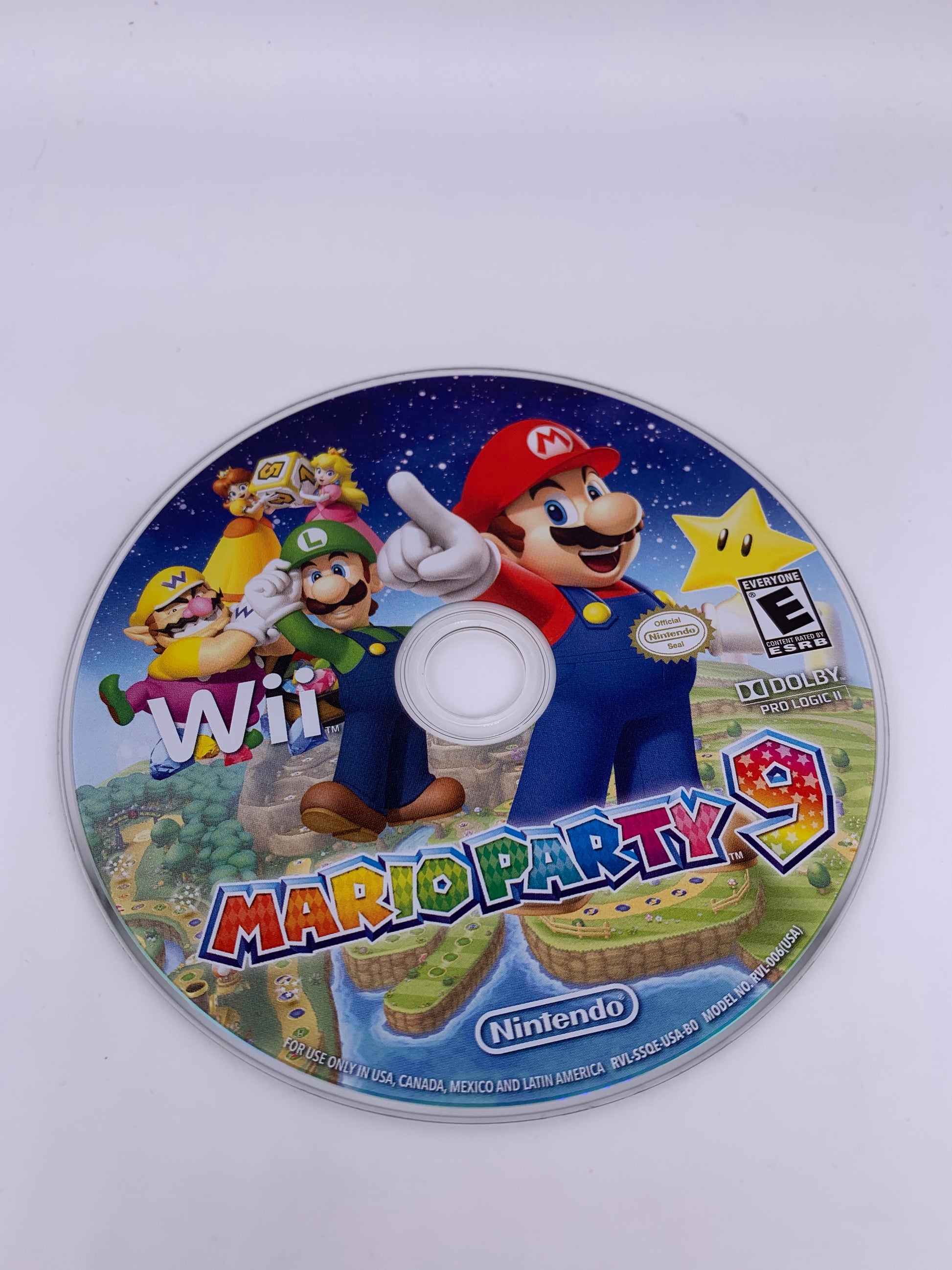 PiXEL-RETRO.COM : NINTENDO WII COMPLET IN BOX CIB MANUAL GAME NTSC MARIO PARTY 9