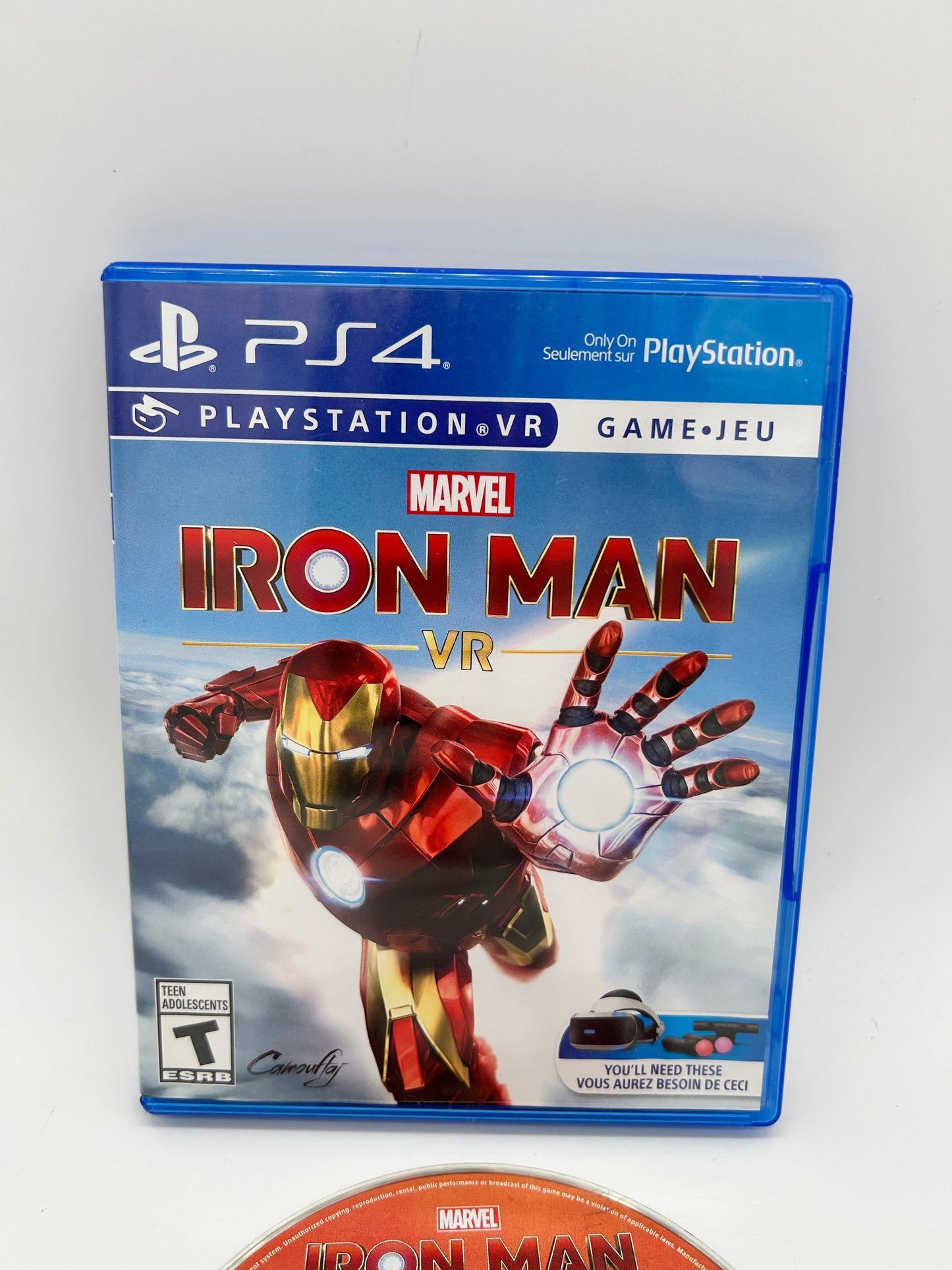 SONY PLAYSTATiON 4 [PS4] | MARVEL iRON MAN VR