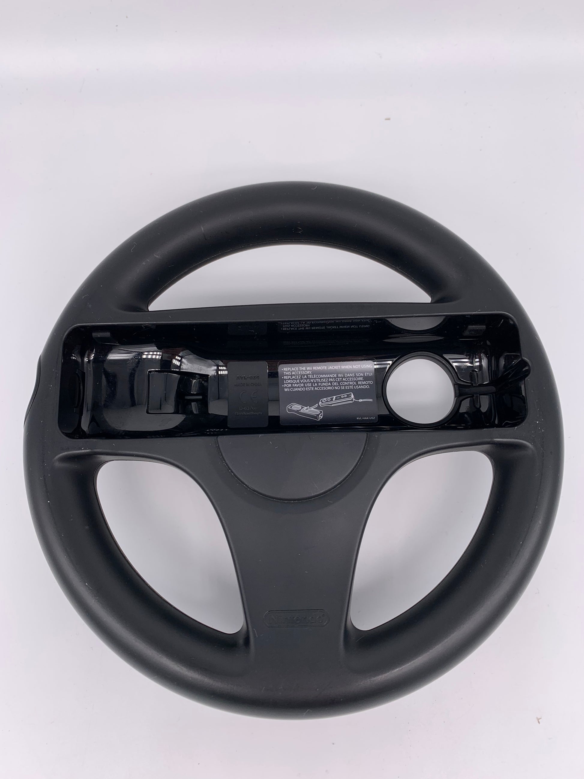 PiXEL-RETRO.COM : NINTENDO WII NTSC WHEEL STEERING RVL-024 BLACK