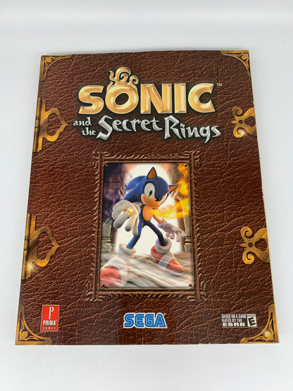 PiXEL-RETRO.COM : BOOKS STRATEGY PLAYER'S GUIDE WALKTHROUGH OFFICIAL BRADYGAMES SONIC AND THE SECRET RINGS