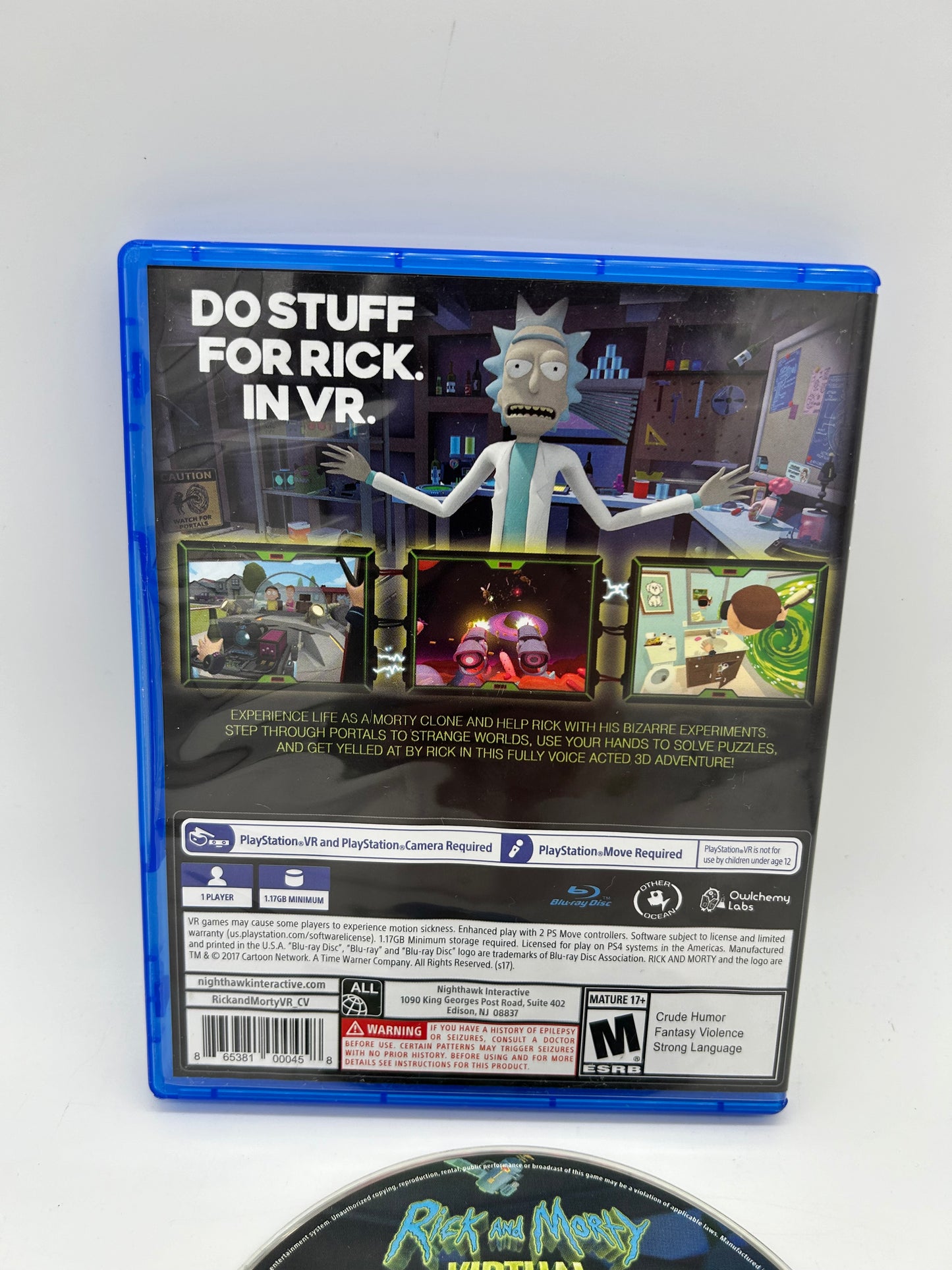 SONY PLAYSTATiON 4 [PS4] | RiCK AND MORTY ViRTUAL RiCK-ALiTY