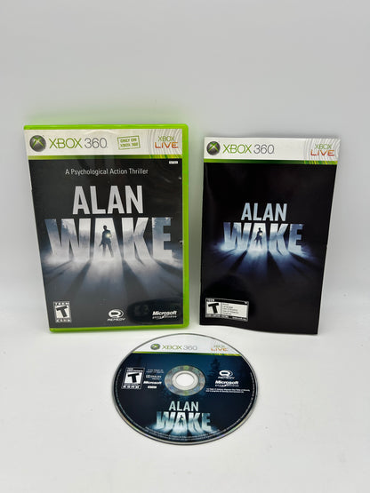 PiXEL-RETRO.COM : MICROSOFT XBOX 360 COMPLETE CIB BOX MANUAL GAME NTSC ALAN WAKE