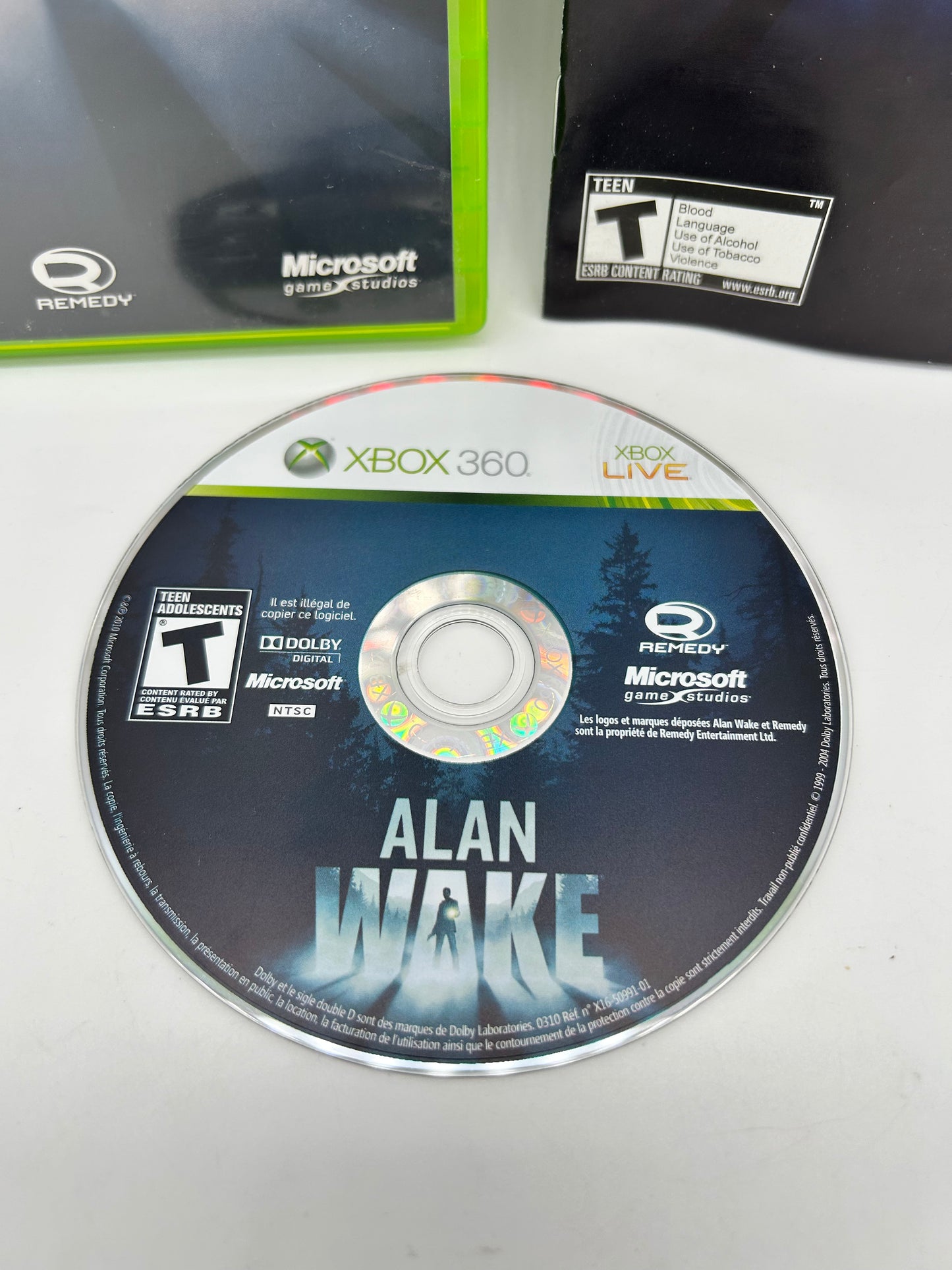 MiCROSOFT XBOX 360 | ALAN WAKE