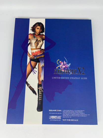 FiNAL FANTASY X-2 STRATEGY GUiDE BRADYGAMES HARDCOVER LiMiTED COLLECTORS EDiTiON