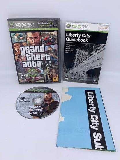 PiXEL-RETRO.COM : MICROSOFT XBOX 360 COMPLETE CIB BOX MANUAL GAME NTSC GRAND THEFT AUTO IV