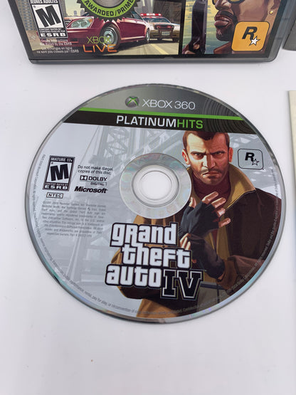 MiCROSOFT XBOX 360 | GRAND THEFT AUTO IV | PLATiNUM HiTS BEST SELLER