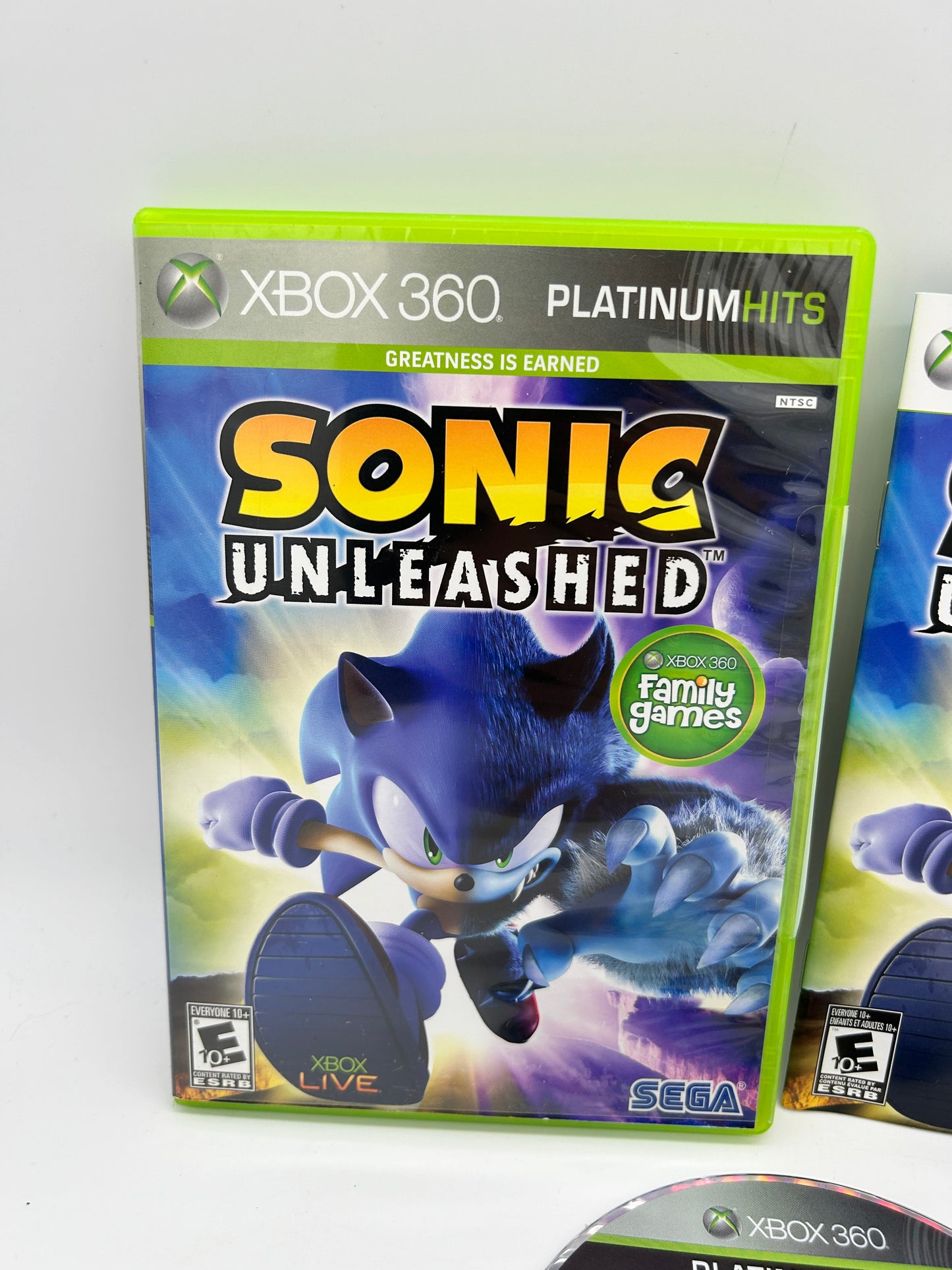 Microsoft XBOX 360 | SONIC UNLEASHED | PLATiNUM HiTS