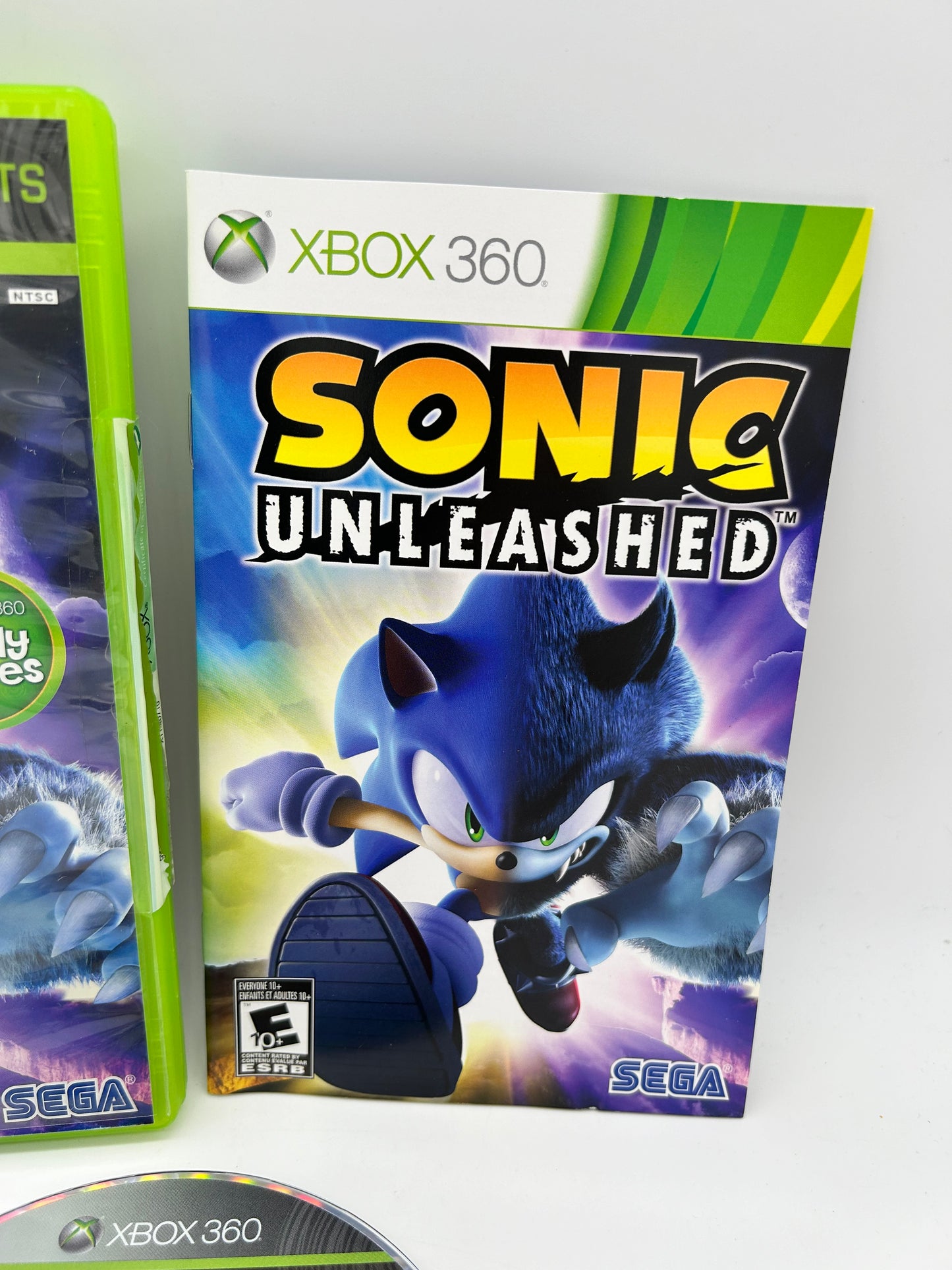 Microsoft XBOX 360 | SONIC UNLEASHED | PLATiNUM HiTS