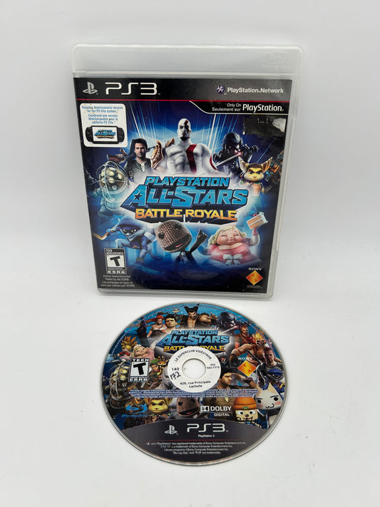 PiXEL-RETRO.COM : SONY PLAYSTATION 3 PS3 COMPLETE GAME BOX MANUAL NTSC PLAYSTATION ALL-STARS BATTLE ROYALE