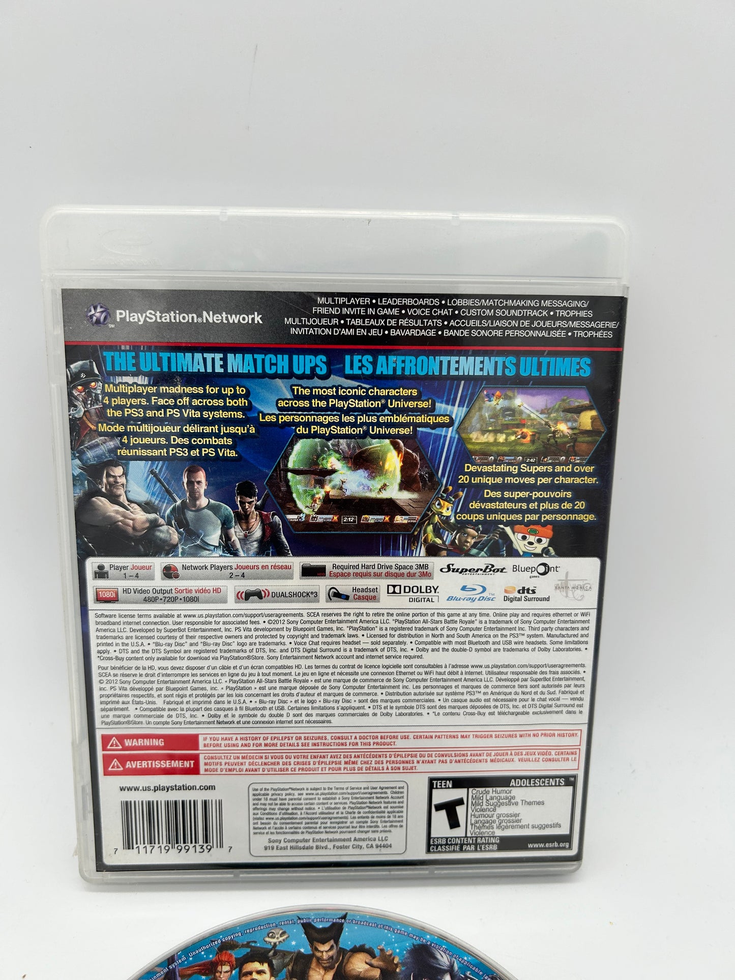 SONY PLAYSTATiON 3 [PS3] | PLAYSTATiON ALL-STARS BATTLE ROYALE