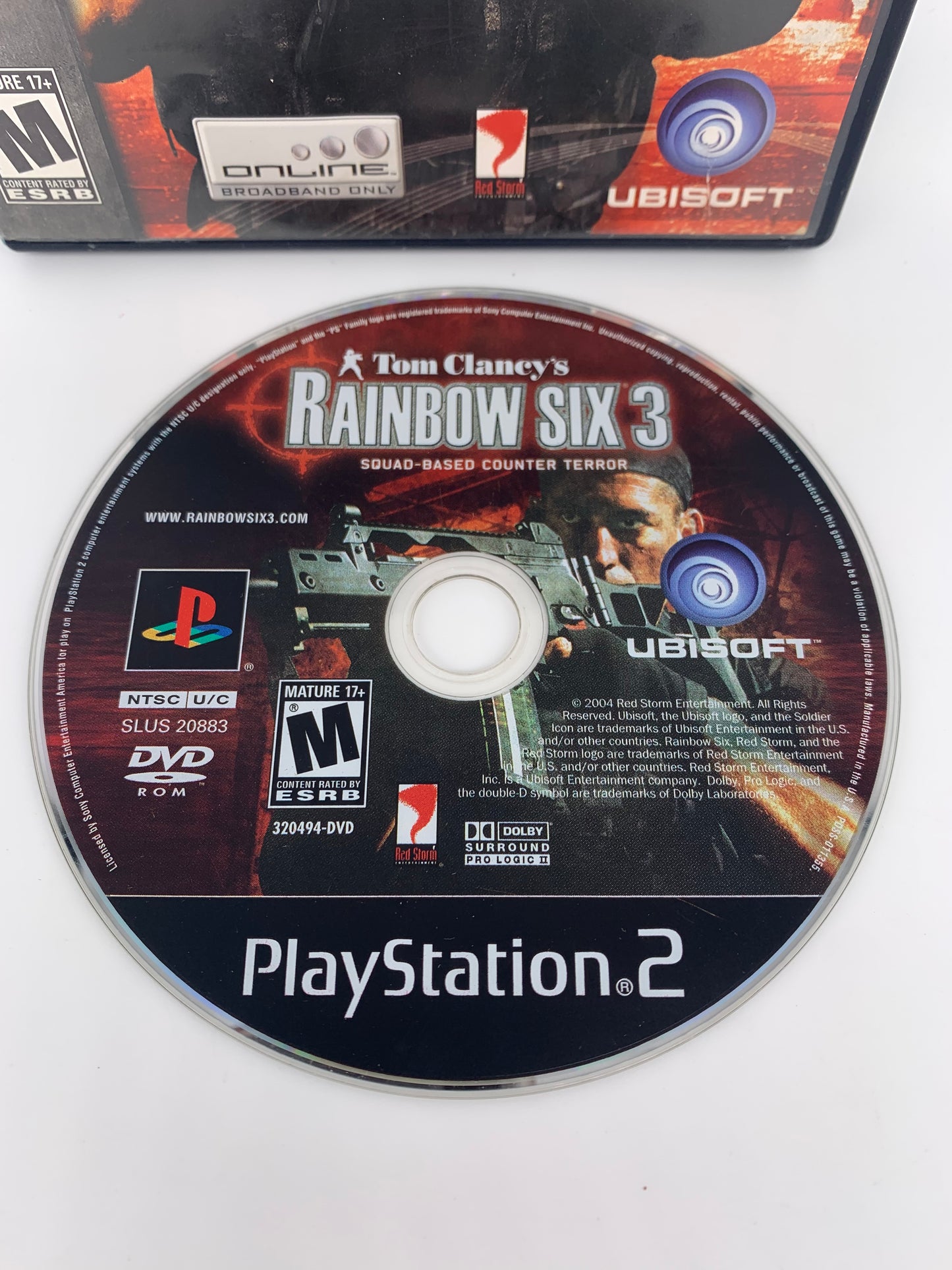 SONY PLAYSTATiON 2 [PS2] | TOM CLANCYS RAiNBOW SiX 3