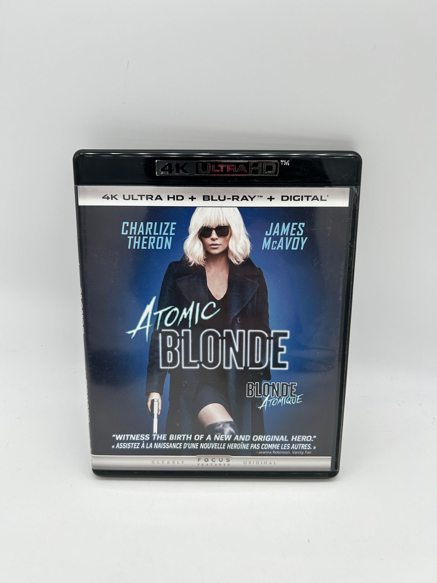 4K ULTRA HD + BLU-RAY MOVIE | ATOMIC BLONDE [ATOMIC BLONDE]