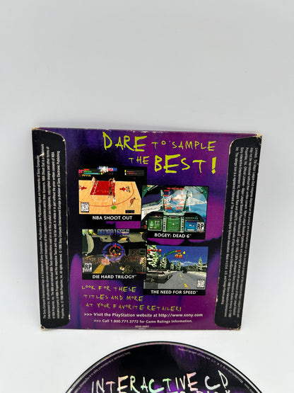 SONY PLAYSTATiON [PS1] | iNTERACTiVE CD SAMPLER PACK DiSK VOLUME 2