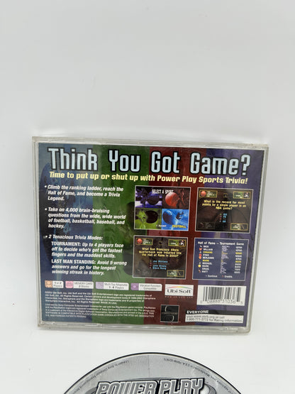 SONY PLAYSTATiON [PS1] | POWER PLAY SPORTS TRiViA