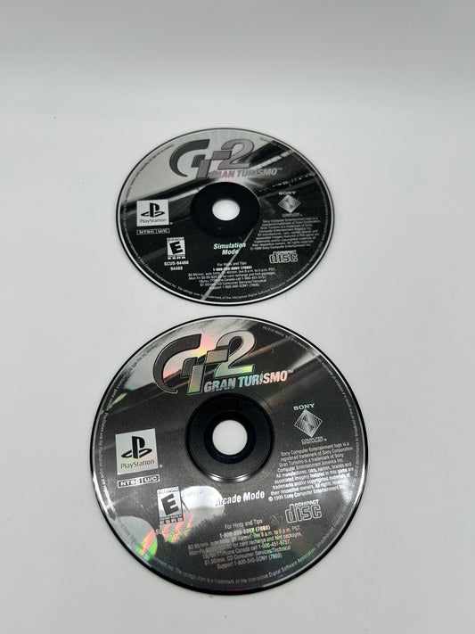 PiXEL-RETRO.COM : SONY PLAYSTATION (PS1) COMPLETE CIB BOX MANUAL GAME NTSC GRAN TURISMO 2 GT2 