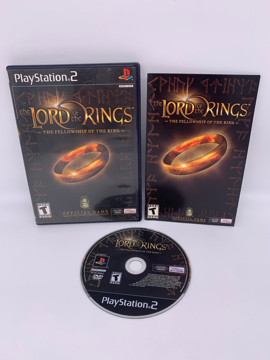 PiXEL-RETRO.COM : SONY PLAYSTATION 2 (PS2) COMPLET CIB BOX MANUAL GAME NTSC THE LORD OF THE RINGS THE FELLOWSHIP OF THE RING
