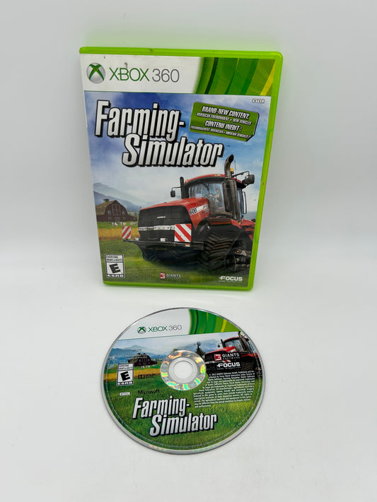 PiXEL-RETRO.COM : MICROSOFT XBOX 360 COMPLETE CIB BOX MANUAL GAME NTSC FARMING SIMULATOR