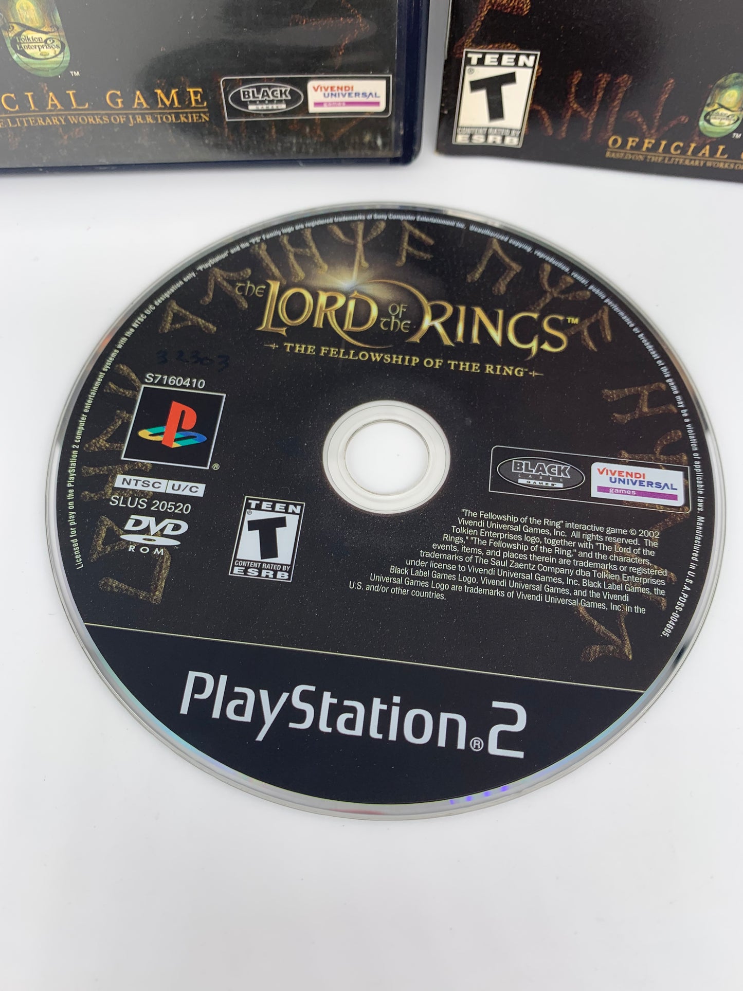 SONY PLAYSTATiON 2 [PS2] | THE LORD OF THE RiNGS THE FELLOWSHiP OF THE RiNG