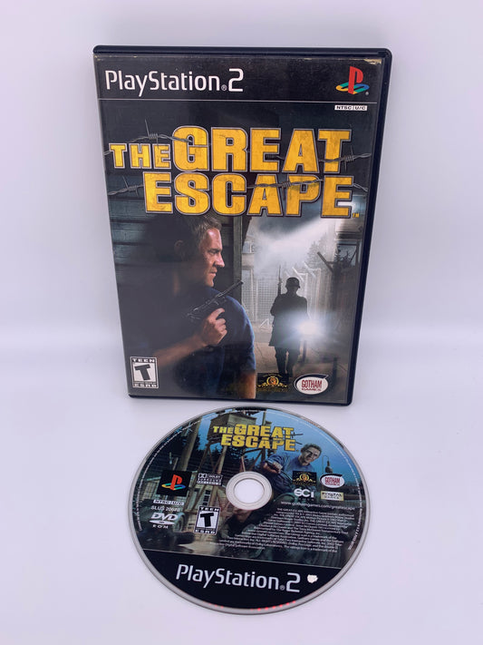 PiXEL-RETRO.COM : SONY PLAYSTATION 2 (PS2) COMPLET CIB BOX MANUAL GAME NTSC THE GREAT ESCAPE