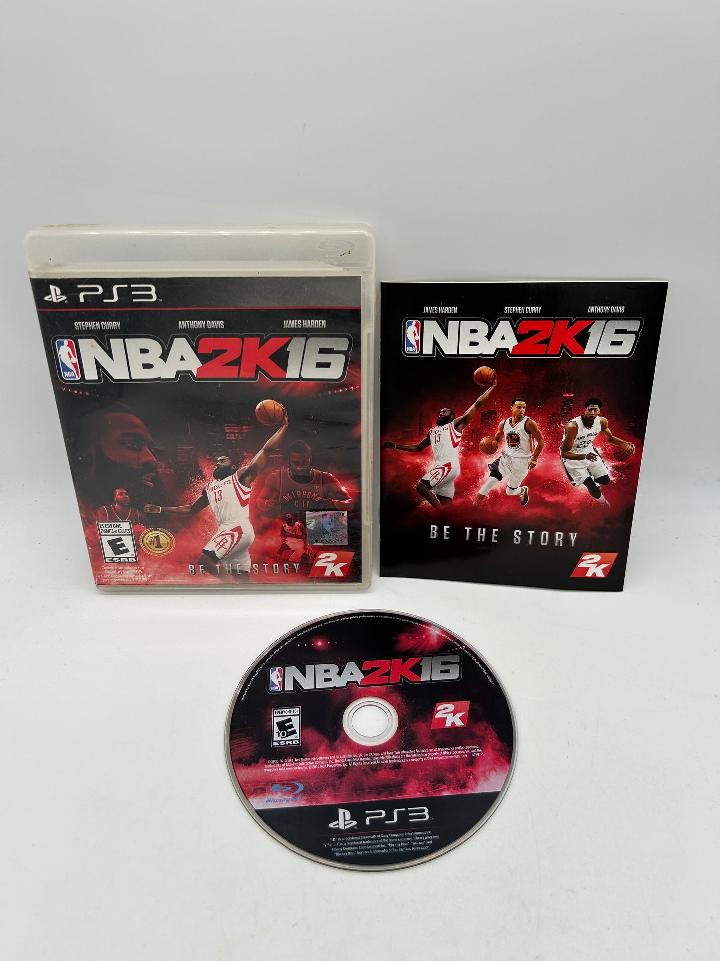 PiXEL-RETRO.COM : SONY PLAYSTATION 3 PS3 GAME BOX MANUAL NTSC NBA 2K16