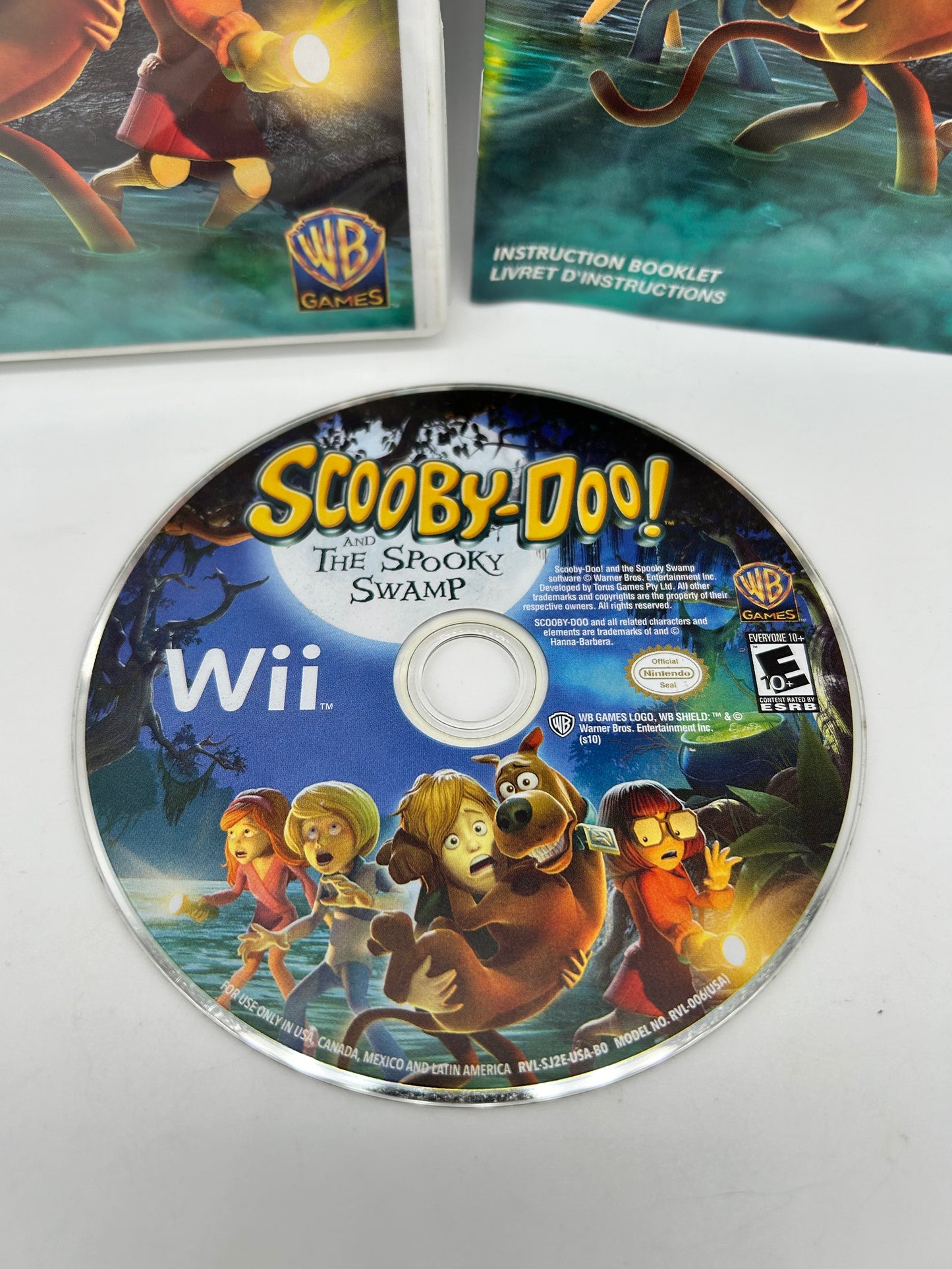 NiNTENDO Wii | SCOOBY-DOO AND THE SPOOKY SWAMP