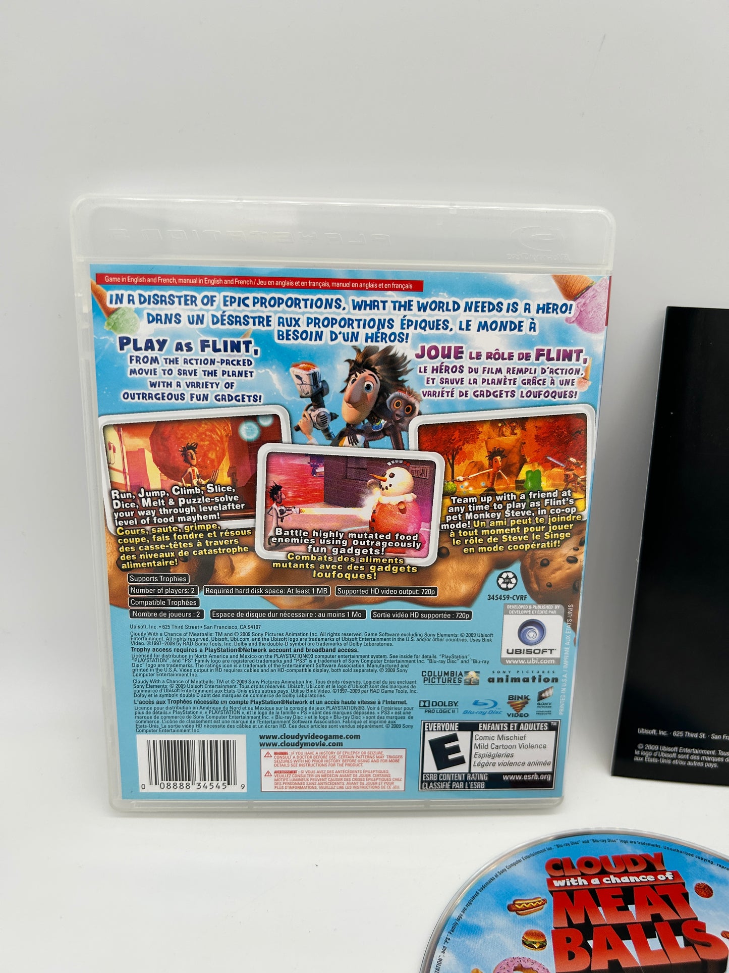 SONY PLAYSTATiON 3 [PS3] | CLOUDY With A CHANCE OF MEAT BALLS