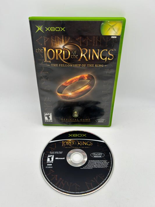 PiXEL-RETRO.COM : MICROSOFT XBOX COMPLETE CIB BOX MANUAL GAME NTSC THE LORD OF THE RINGS THE FELLOWSHINP OF THE RING