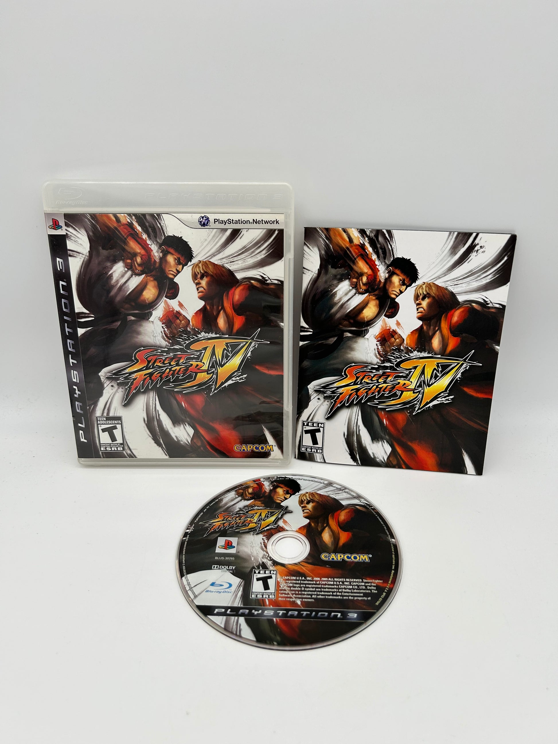 PiXEL-RETRO.COM : SONY PLAYSTATION 3 PS3 COMPLETE GAME BOX MANUAL NTSC STREET FIGHTER IV