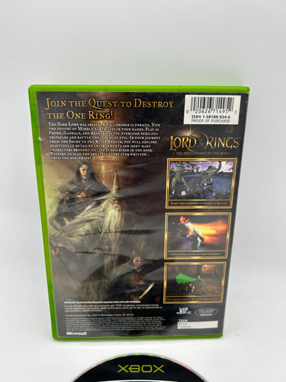 MiCROSOFT XBOX ORiGiNAL | THE LORD OF THE RiNGS THE FELLOWSHiP OF THE RiNG