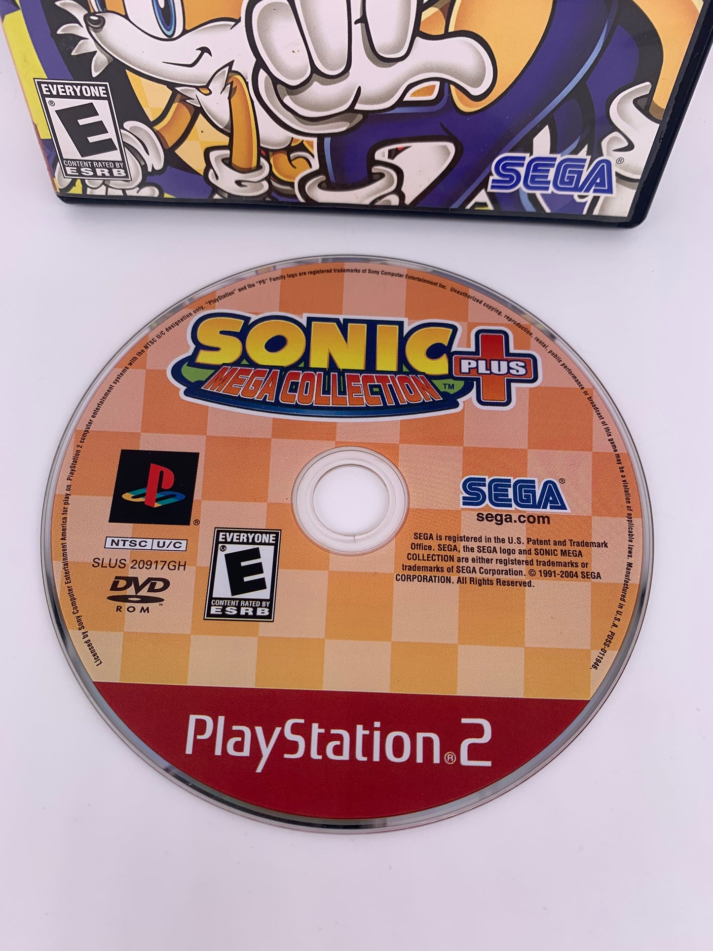 SONY PLAYSTATiON 2 [PS2] | SONiC MEGA COLLECTiON PLUS | GREATEST HiTS