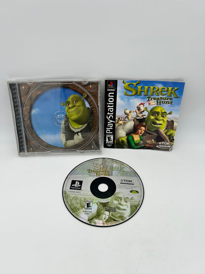 PiXEL-RETRO.COM : SONY PLAYSTATION (PS1) COMPLETE CIB BOX MANUAL GAME NTSC SHREK TREASURE HUNT